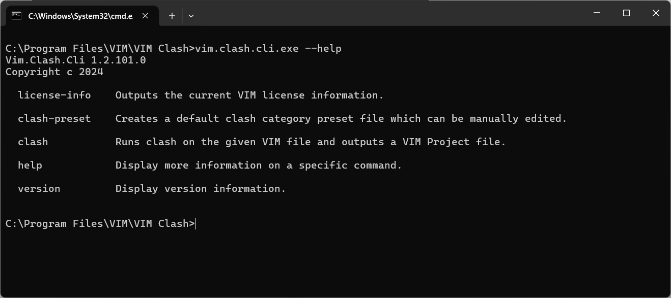 VIM Clash API