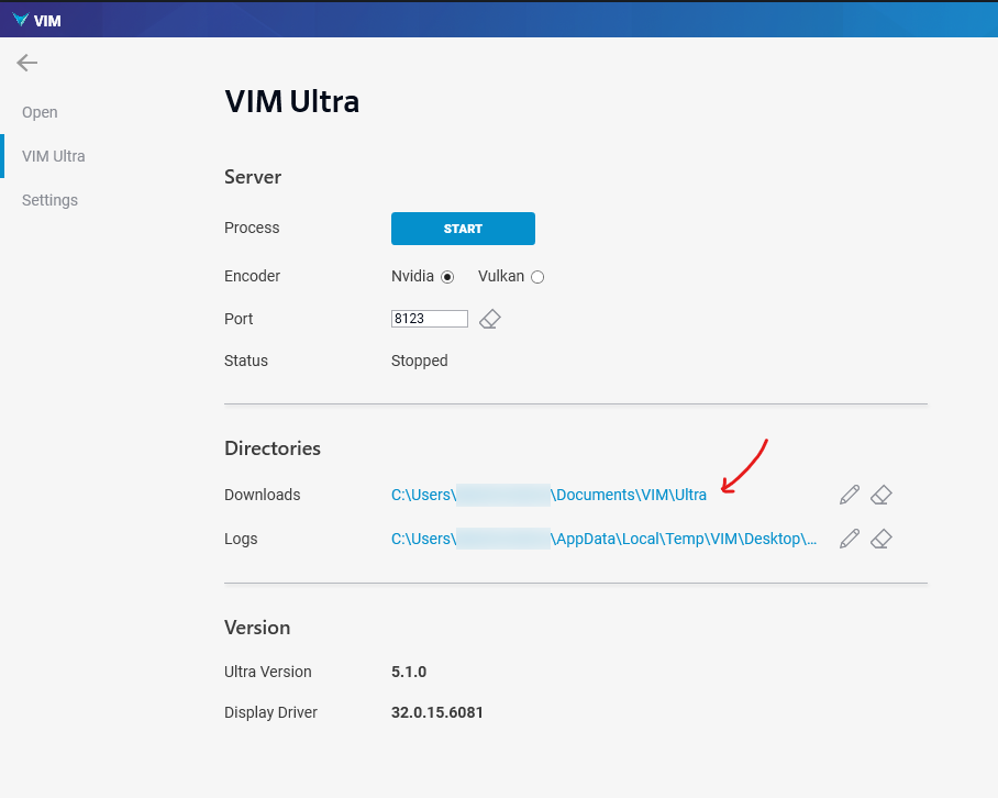 VIM Ultra Downloads